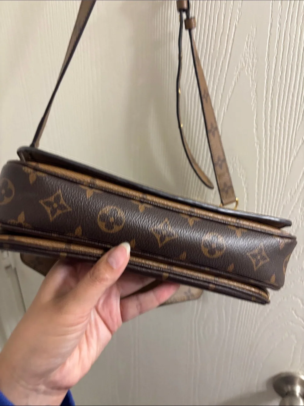 Louis Vuitton Brown Two-Tone Monogram Crossbody Bag